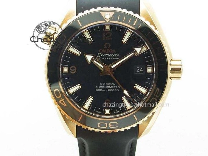 1221 De Ville Power Reserve SS MKF 1:1 Best Edition Black Dial on Black Leather Strap A Packable 7744